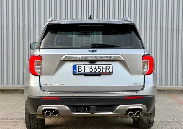 Ford Explorer cena 238600 przebieg: 45160, rok produkcji 2021 z Białystok małe 781